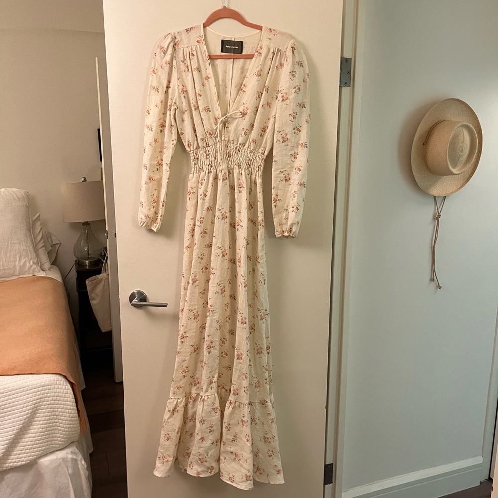 Reformation Floral Maxi Dress